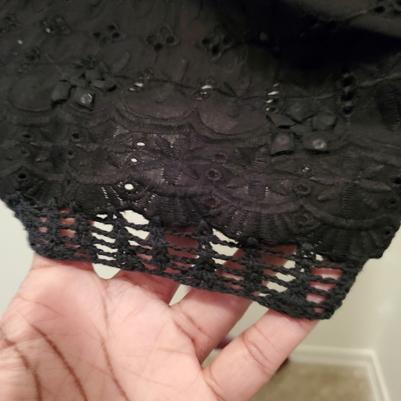 📣5 for $20!📣 Bohemian Handmade Tunic, Black - Picture 6 of 6